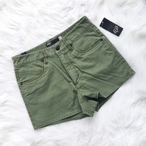 2/30$ - NWT - FOX RACING - Women's High Waisted Shorts - 3